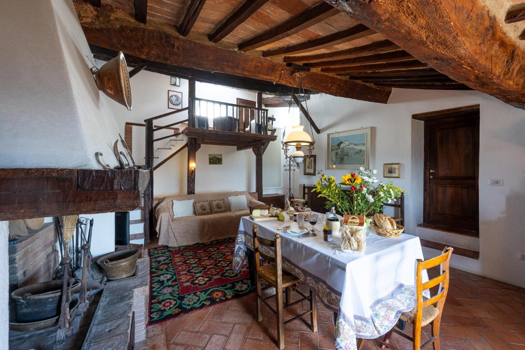 Artistica Pienza - Breathtaking Val D'Orcia View Apartment Bagian luar foto