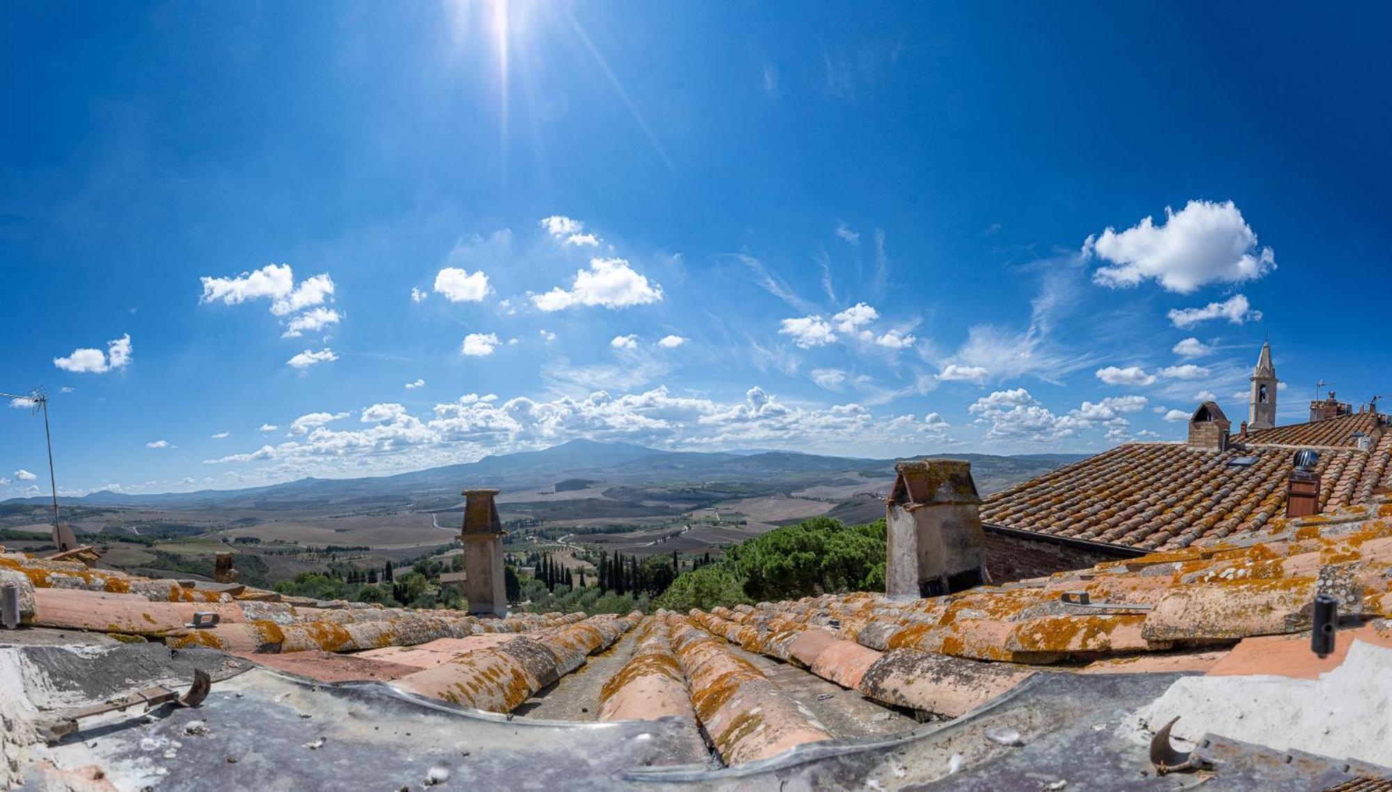 Artistica Pienza - Breathtaking Val D'Orcia View Apartment Bagian luar foto