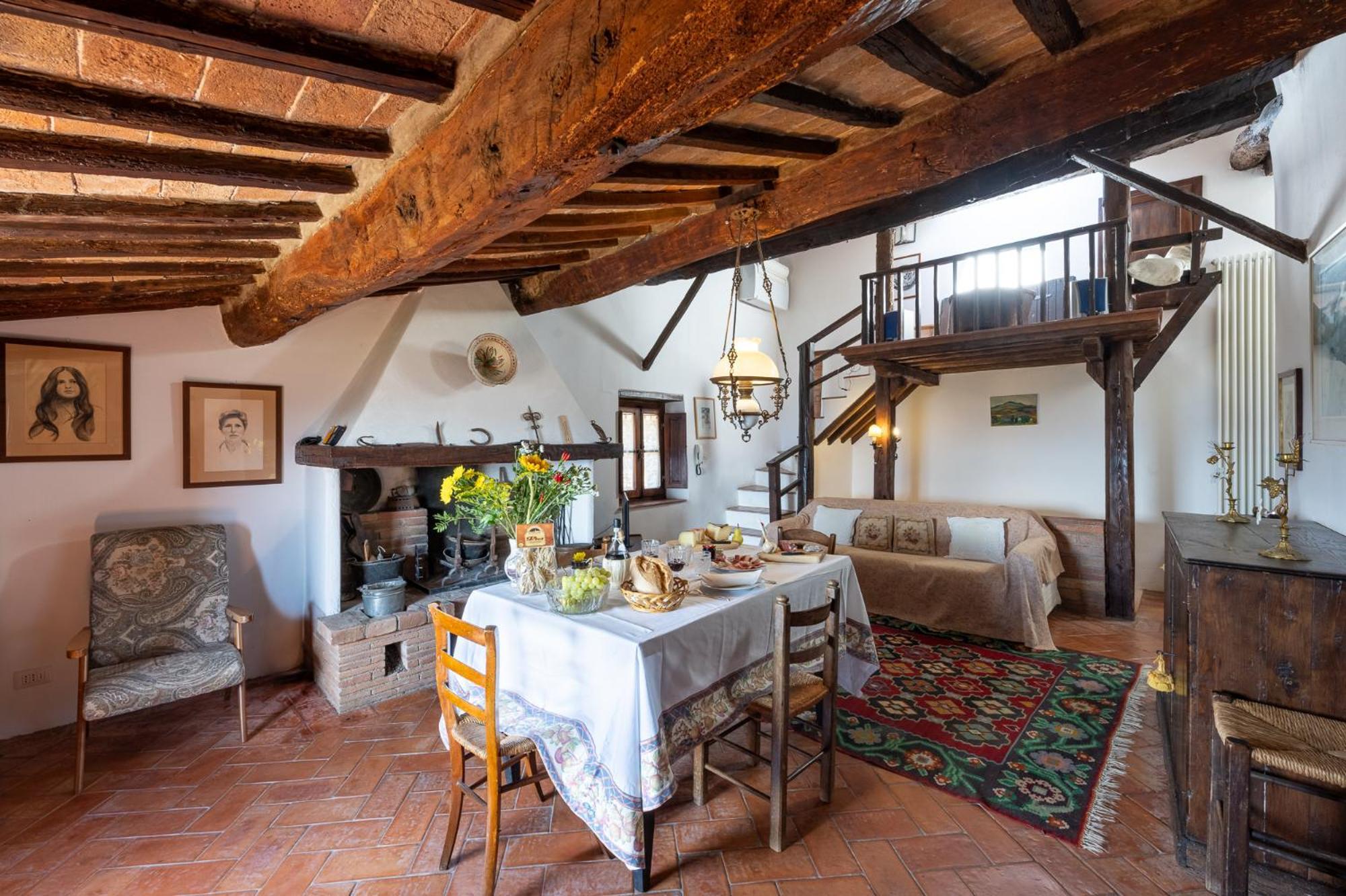 Artistica Pienza - Breathtaking Val D'Orcia View Apartment Bagian luar foto